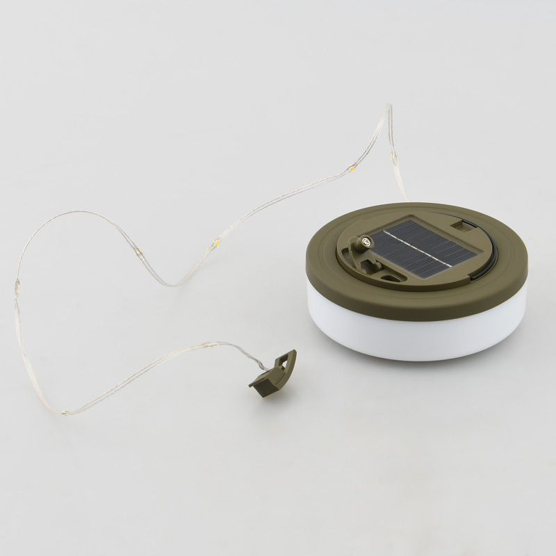 Lampe et ruban led solaire multicolore 