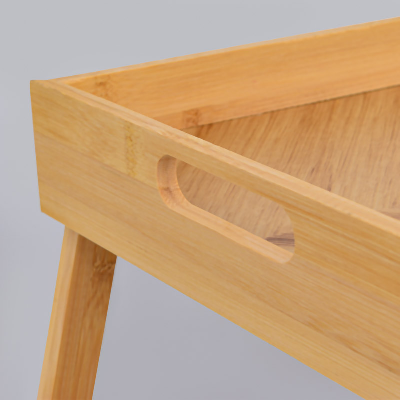 Plateau déjeuner sur pieds bambou