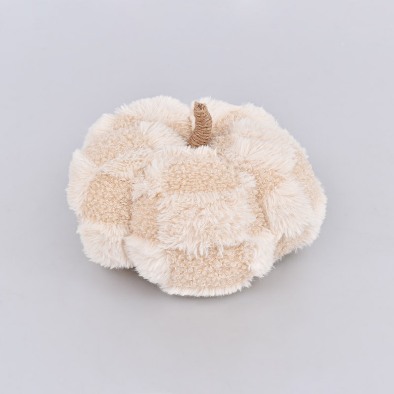 Citrouille damier 'Pop' taupe beige
