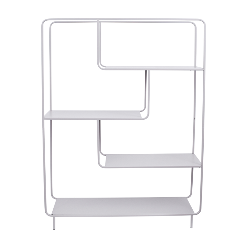 Etagère en métal 'Matteo' couleur taupe 