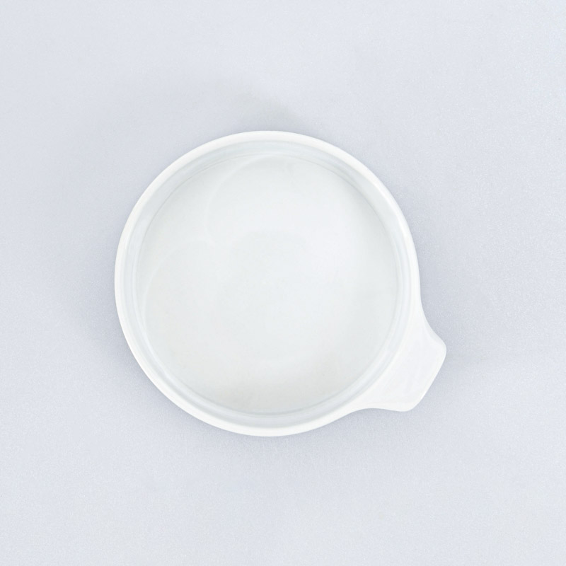 Ramequin crème brulée blanc 