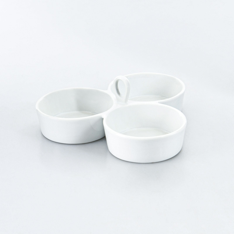 Plat apéritif 3 compartiments