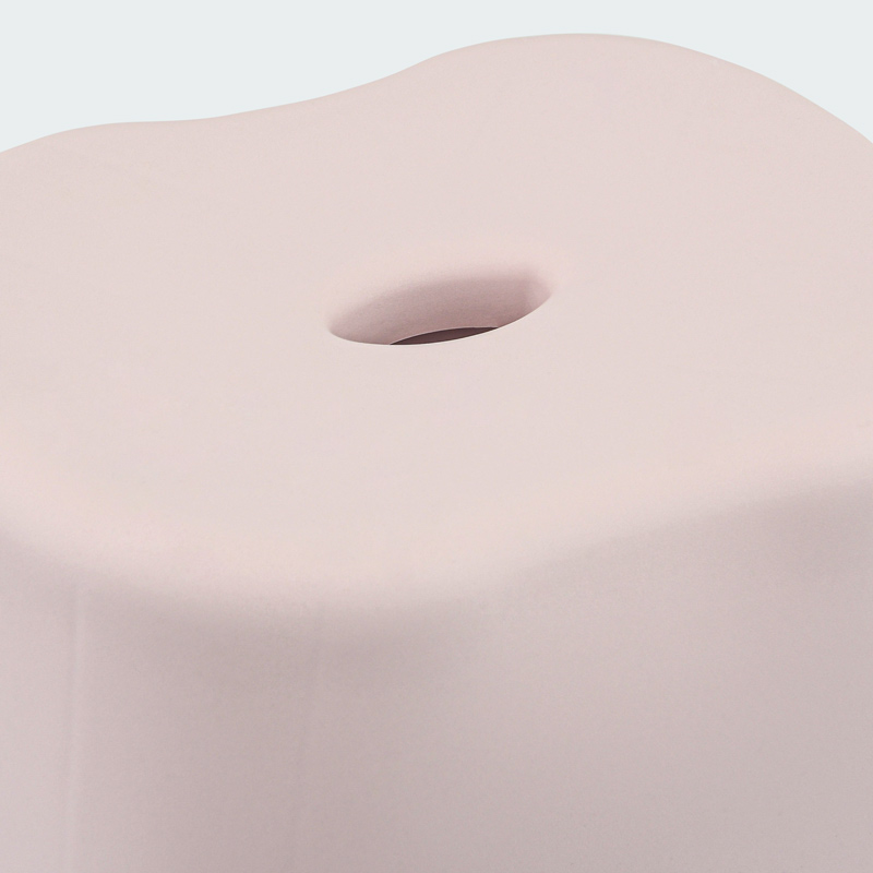 Tabouret polyvalent rose