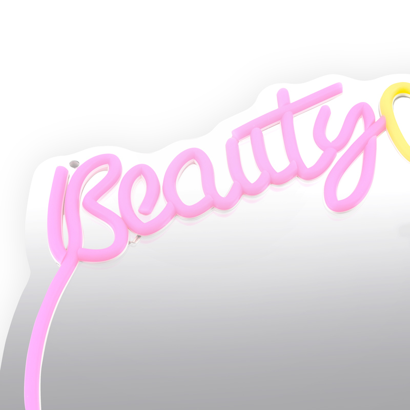 Décoration murale néon 'Beauty'