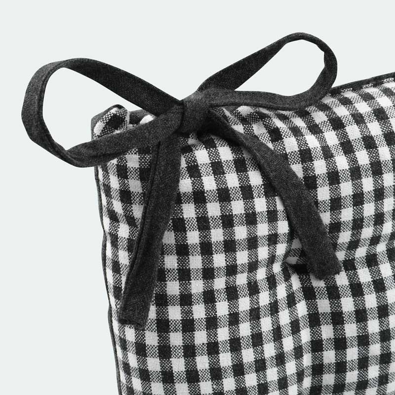 Dessus de chaise 'Brigitte' anthracite 