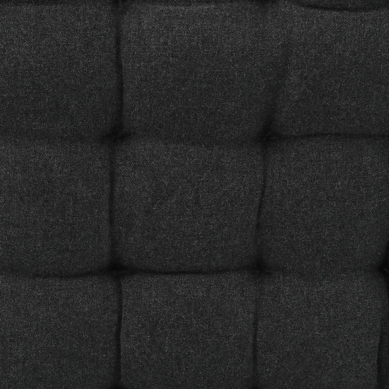 Dessus de chaise 'Brigitte' anthracite 