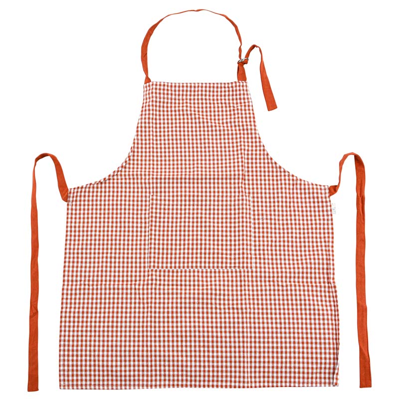 Tablier 'Brigitte' terracotta