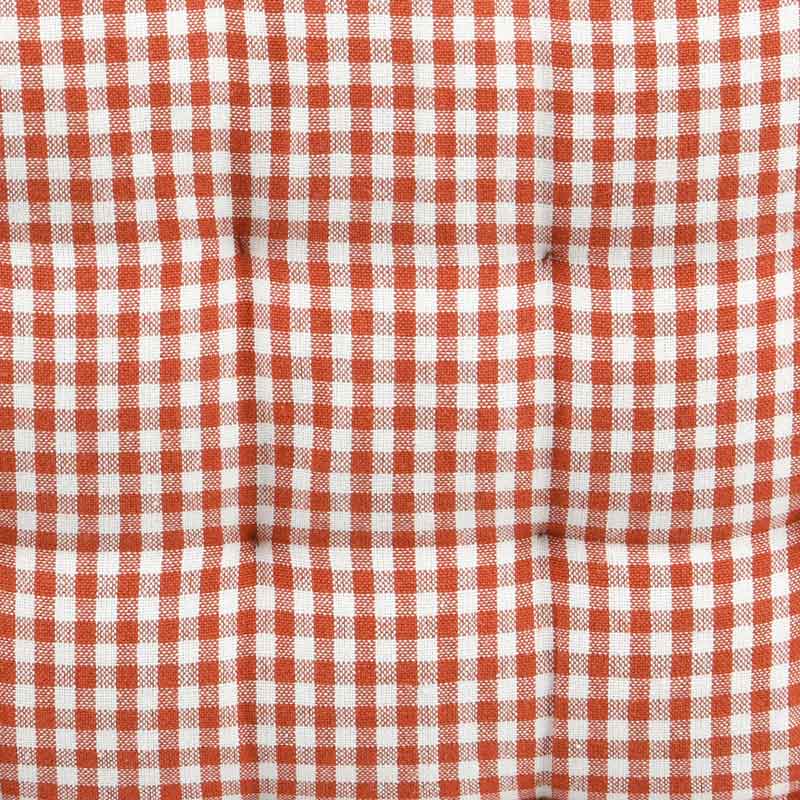 Dessus de chaise 'Brigitte' terracotta