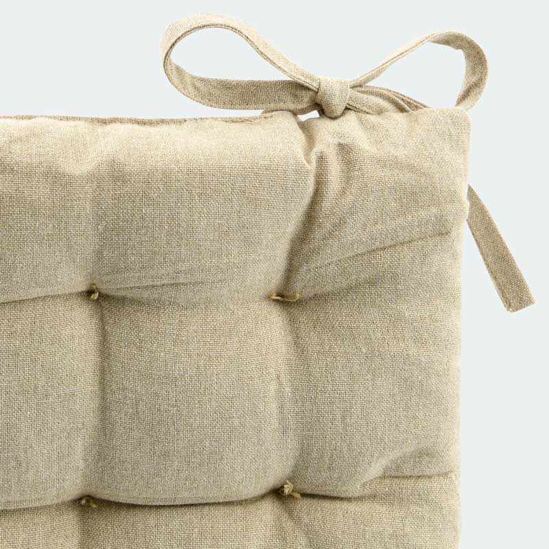 Dessus de chaise 'Brigitte' beige