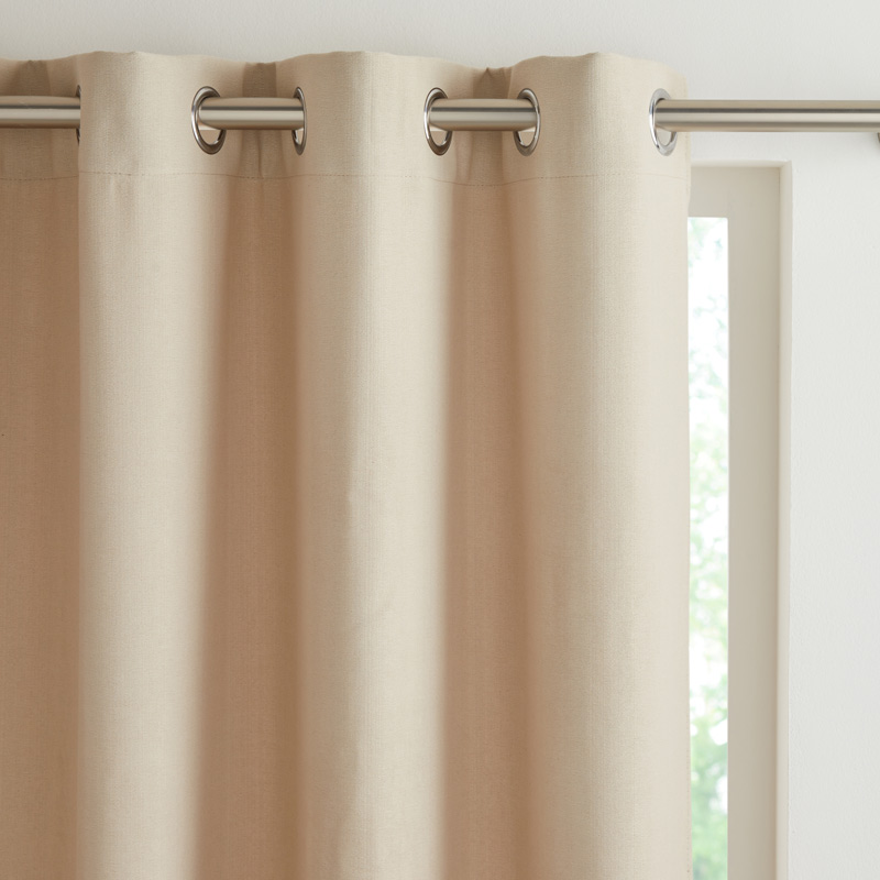 Rideau occultant 'Arno' beige
