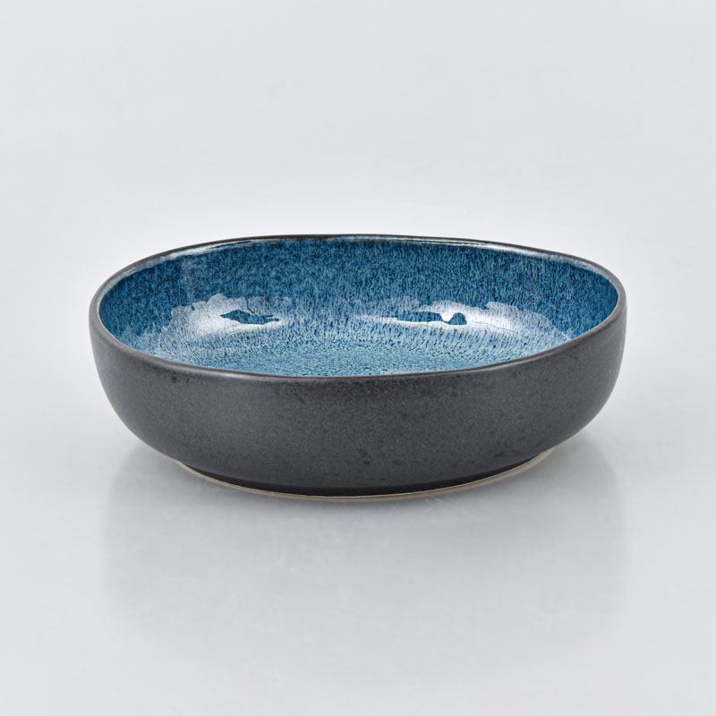 Assiette multiusage réactive 'Emy' bleu