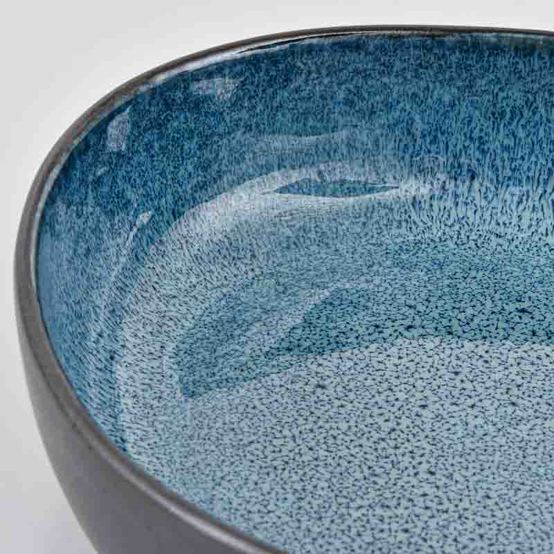 Assiette multiusage réactive 'Emy' bleu
