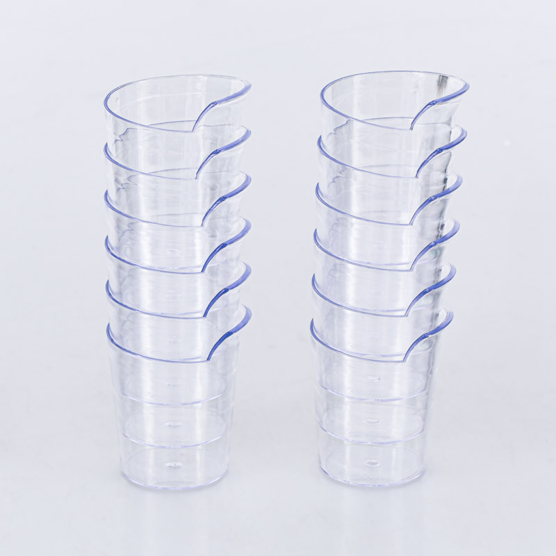 Lot de 12 verrines spirales 50ml