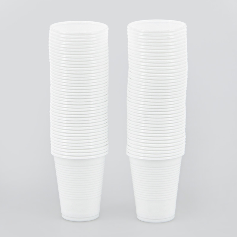 Lot de 80 gobelets blanc 20cl