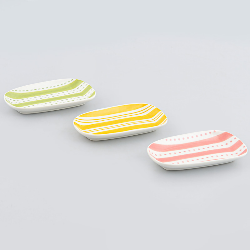 Plat amuse-bouches 'Dolce Tavola' en grès 