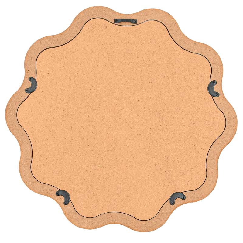 Miroir wavy rond 