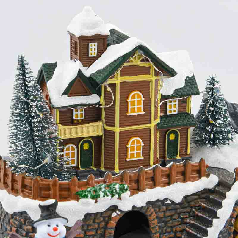 Scénette animée 'Traineau du Père-Noël' 