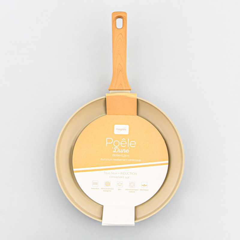 Poêle 'Dune' beige