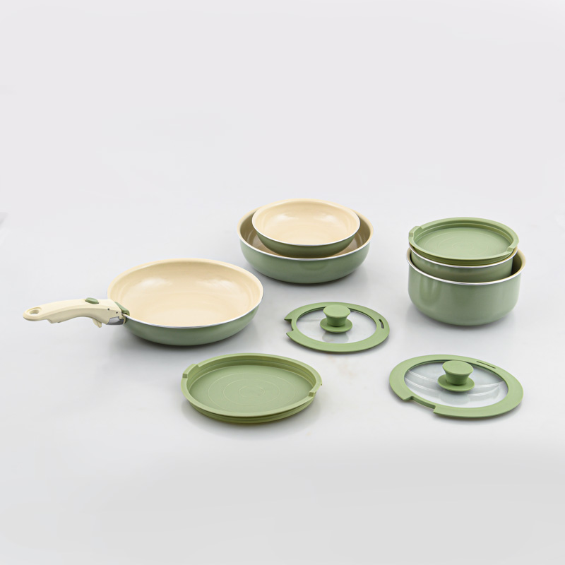 Set 'Evasion' 10 pièces vert sauge 