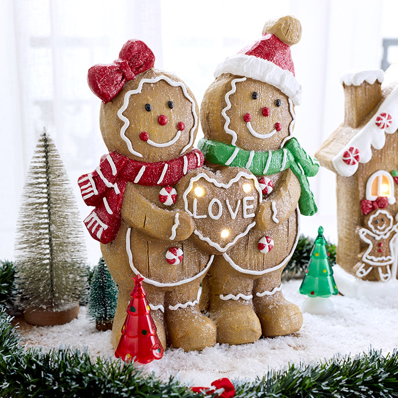 Duo pain d'épices à LED 