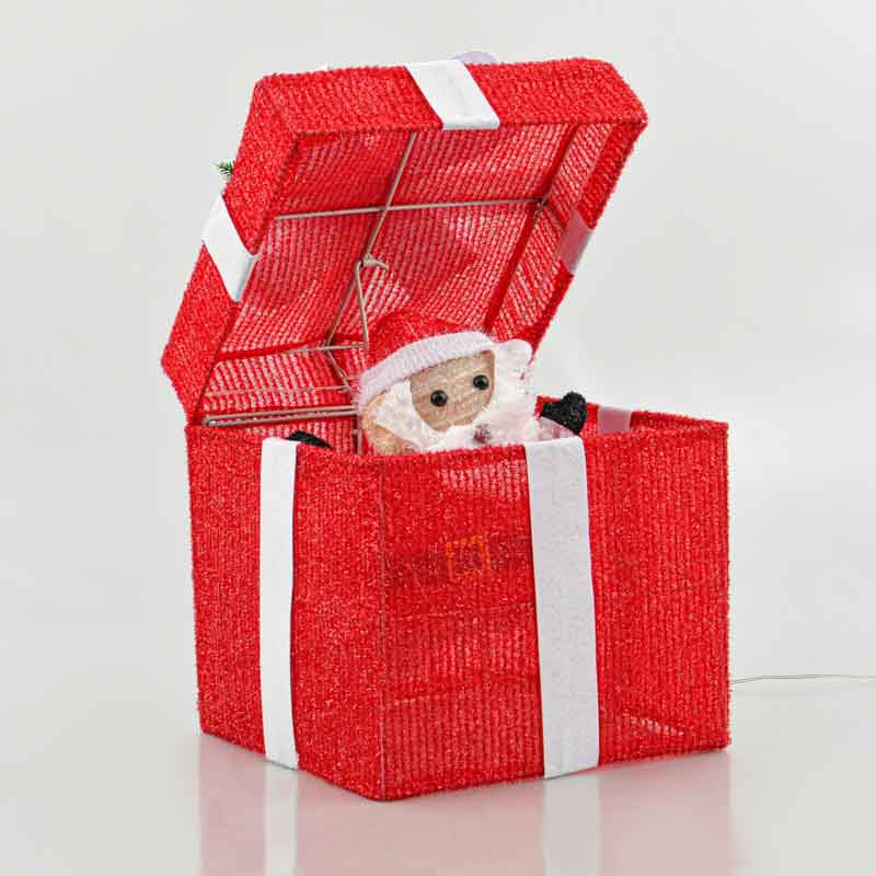 Cadeau surprise Père Noël animé