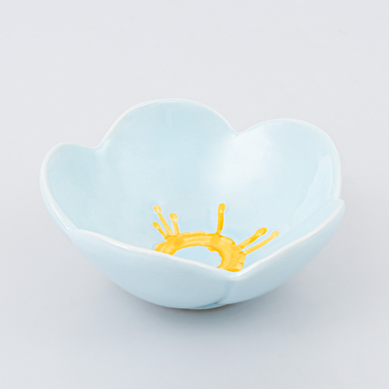 Coupelle fleur 'Lovin Flower' bleu
