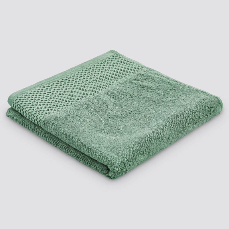 Drap de bain kaki 'Eva' 
