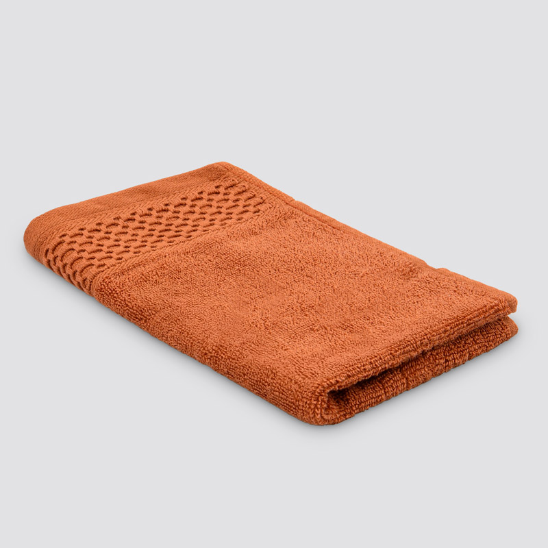 Serviette invité 'Eva' terra