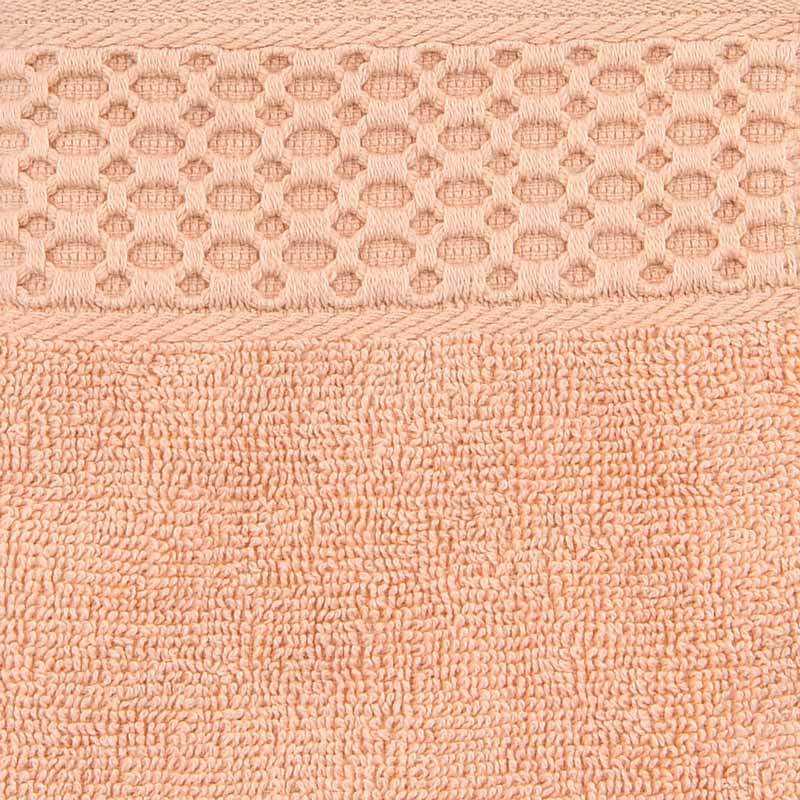 Serviette invité 'Eva' rose