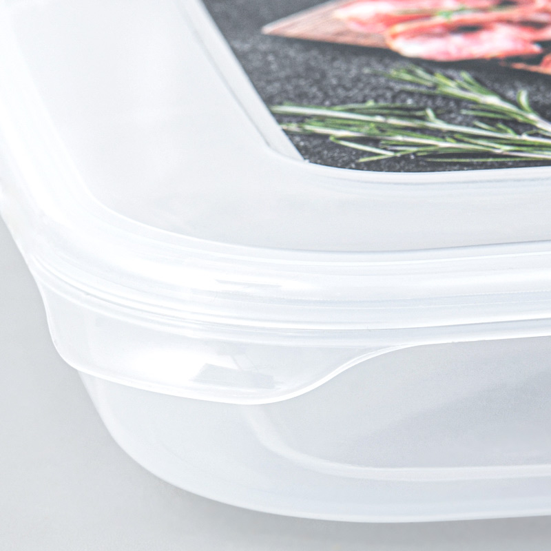 Boite alimentaire tranches carrées
