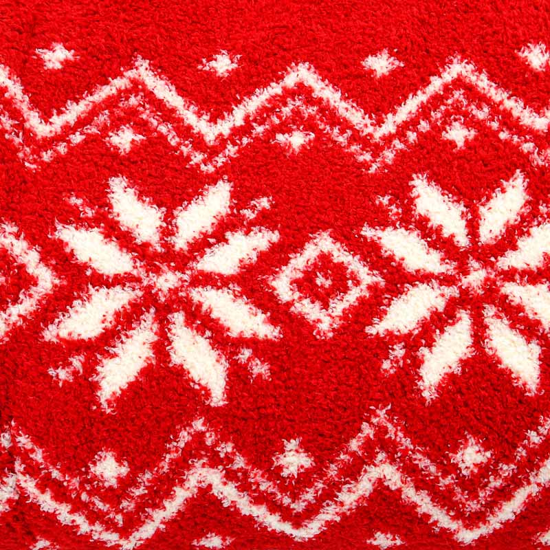 Plaid Noël sherpa bouclettes 'Comète'