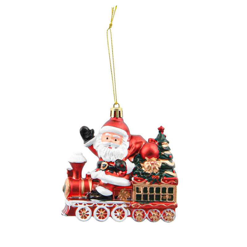 Train du Père Noël à suspendre 