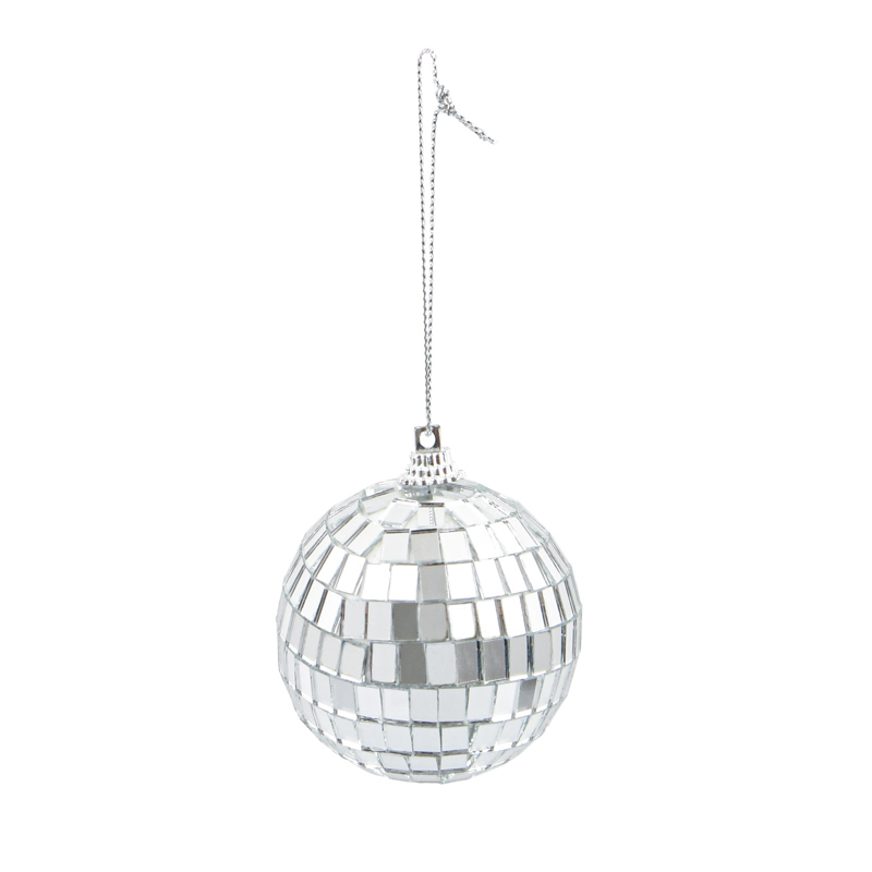 Boule disco 'Féérique' argentée 