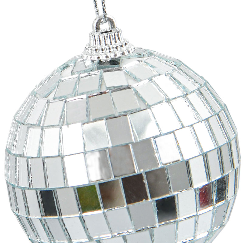 Boule disco 'Féérique' argentée 