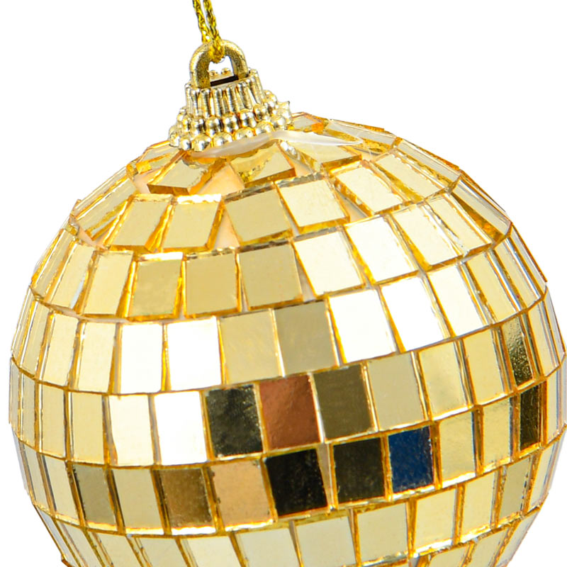 Boule disco 'Féérique' dorée
