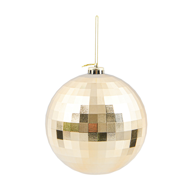 Boule disco dorée