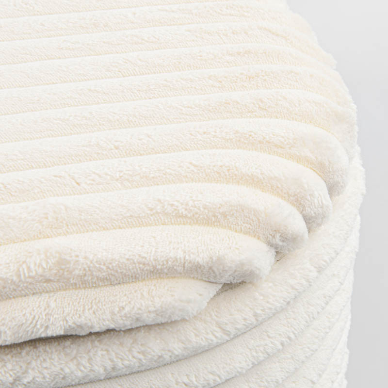 Pouf de rangement 'Lahti' imitation fourrure