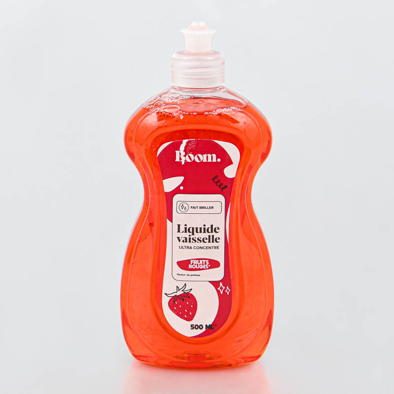 Liquide vaisselle 'Boom' fruits rouges