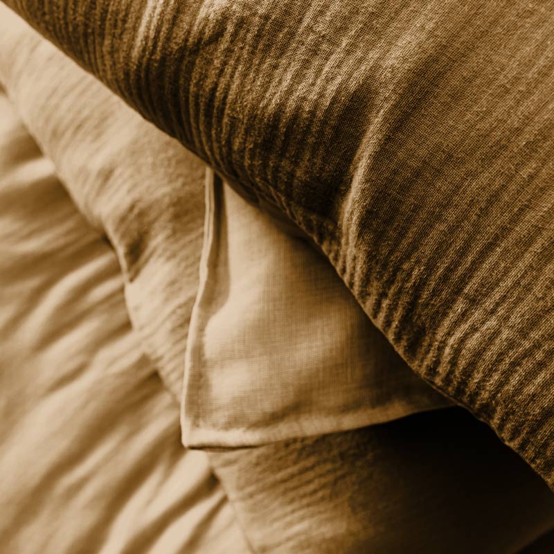 Housse de couette 'Idylle' moka