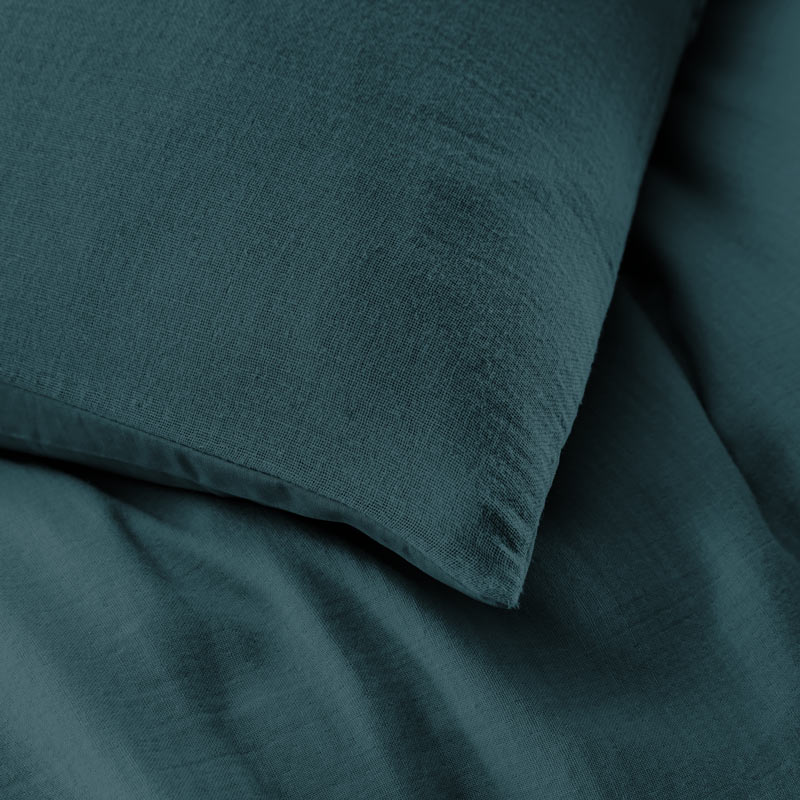 Housse de couette 'Idylle' bleu marine