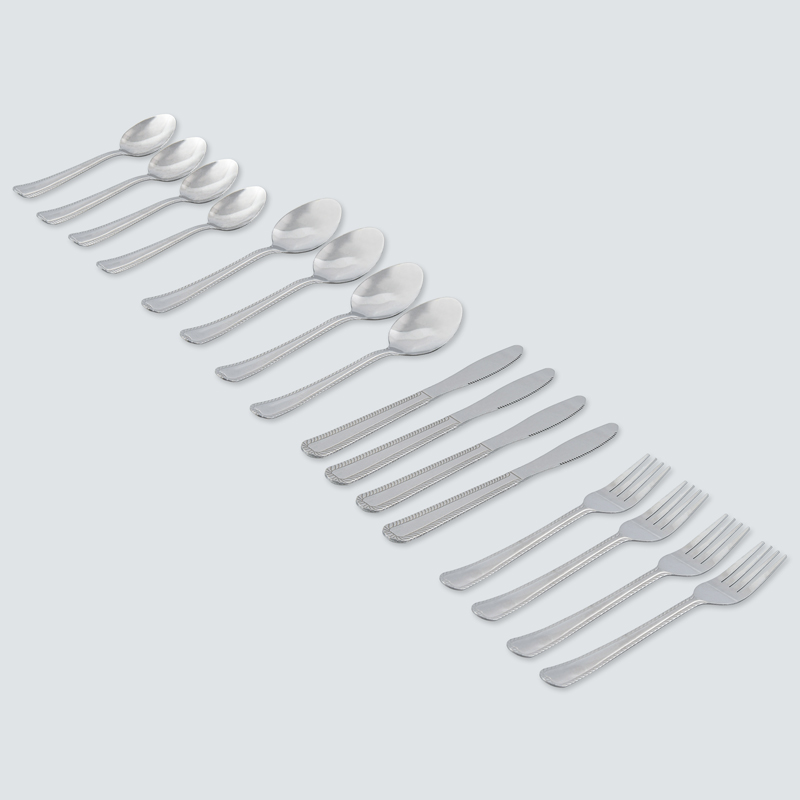 Ménagère 16 pièces 'Primo' grise 