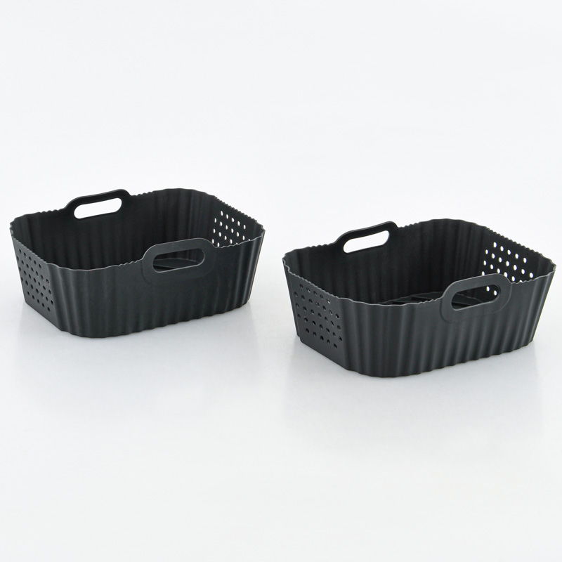 Set de 2 paniers de cuisson air fryer