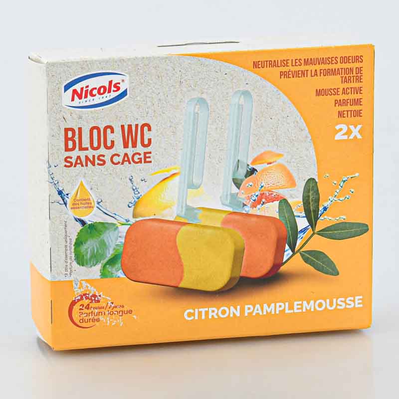 2 mono block WC citron orange