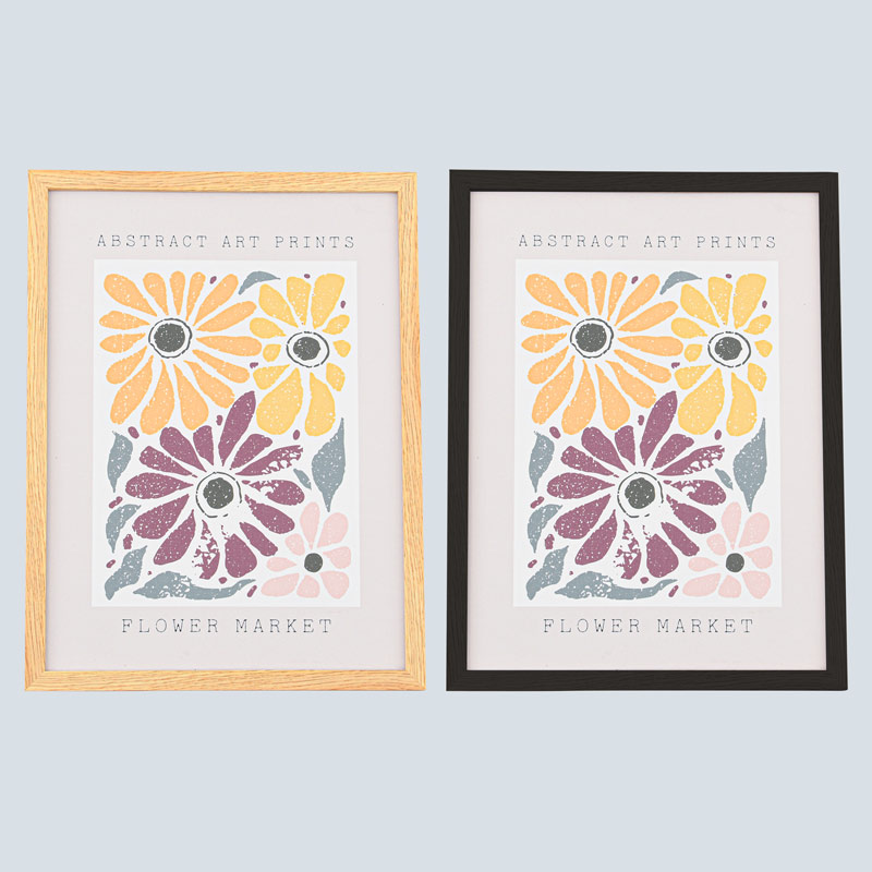 Toile encadrée 'Flower Market' 