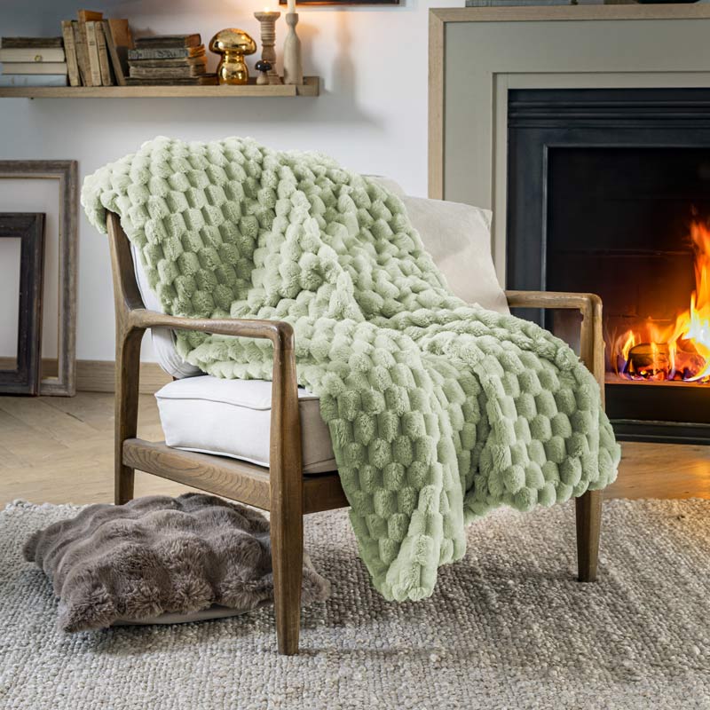 Plaid 'Caly' vert