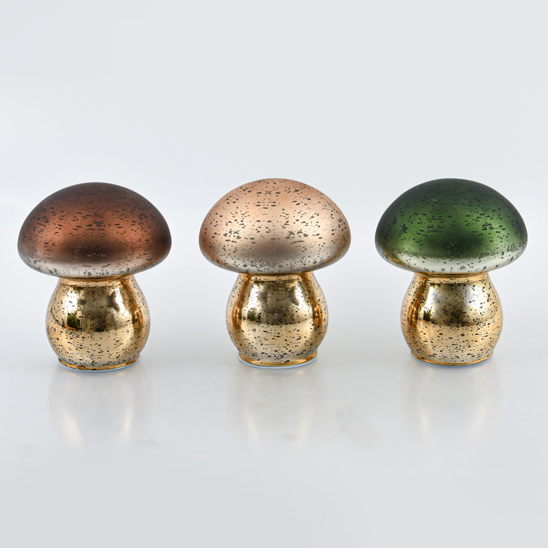 Champignon lumineux LED en verre