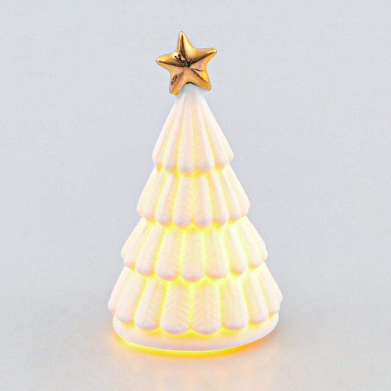 Sapin 'Chalet' LED blanc 
