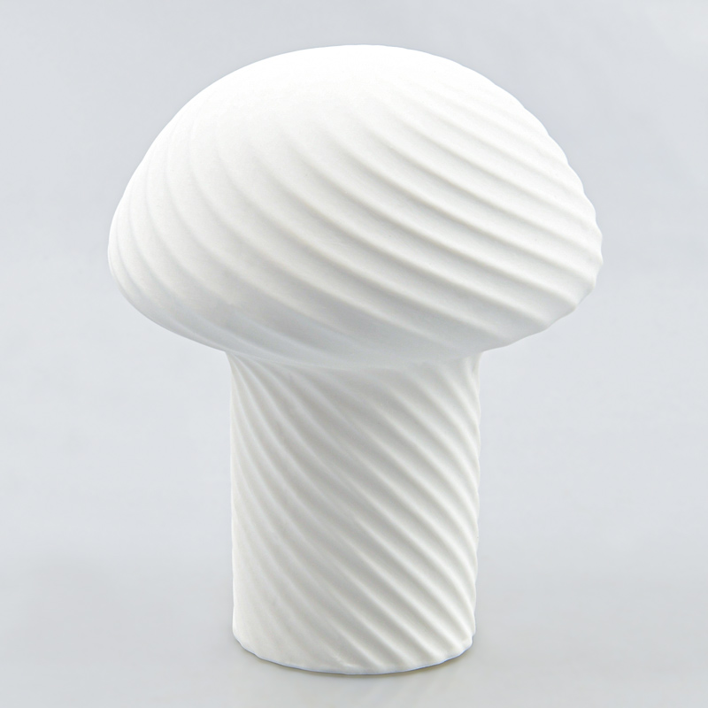 Champignon 'Swirl' led blanc