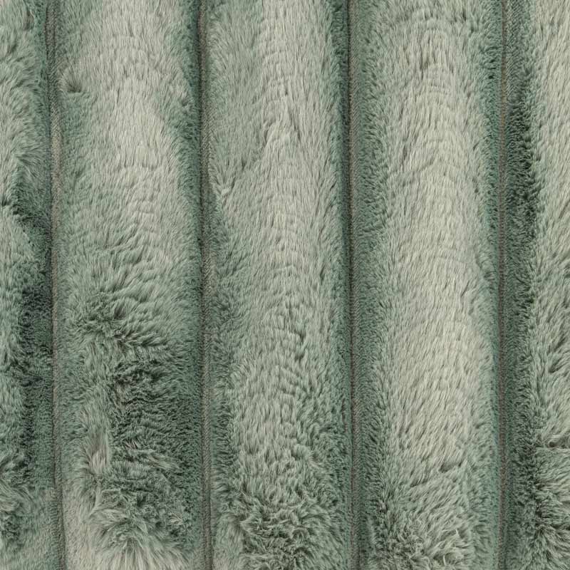 Plaid 'Astrid' imitation fourrure celadon 