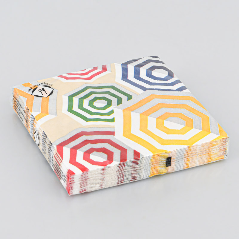 Lot de 20 serviettes parasol